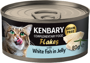 KENBARY Flakes White Fish In Jelly